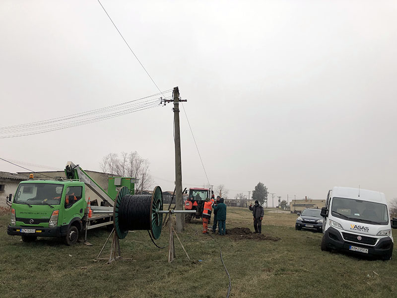 vymena vzdusneho vedenia